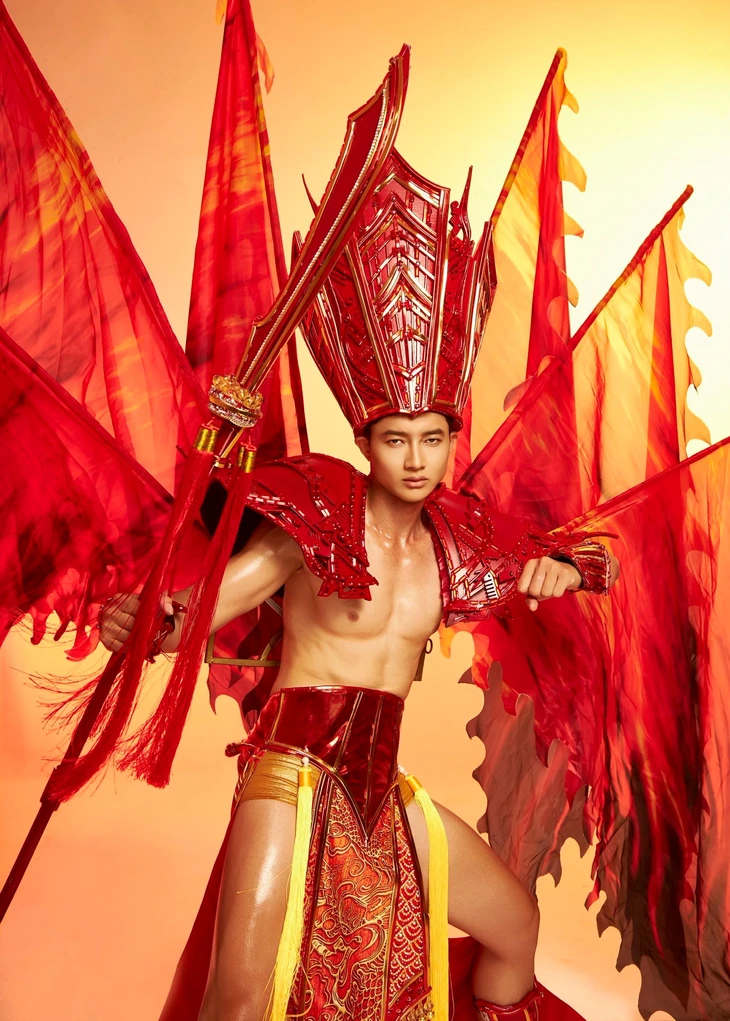 Trang phục dân tộc Man of the World 2026 gây tranh cãi vì thiên về trình diễn - Ảnh 2. Trang phục dân tộc Man of the World 2026 gây tranh cãi vì thiên về trình diễn - Ảnh 2.
