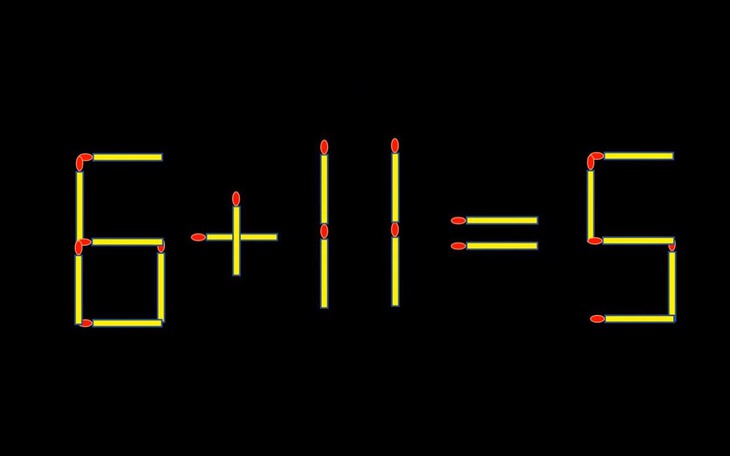 Thử tài IQ: Di chuyển một que diêm để 6+16=7 thành phép tính đúng - Ảnh 8.
