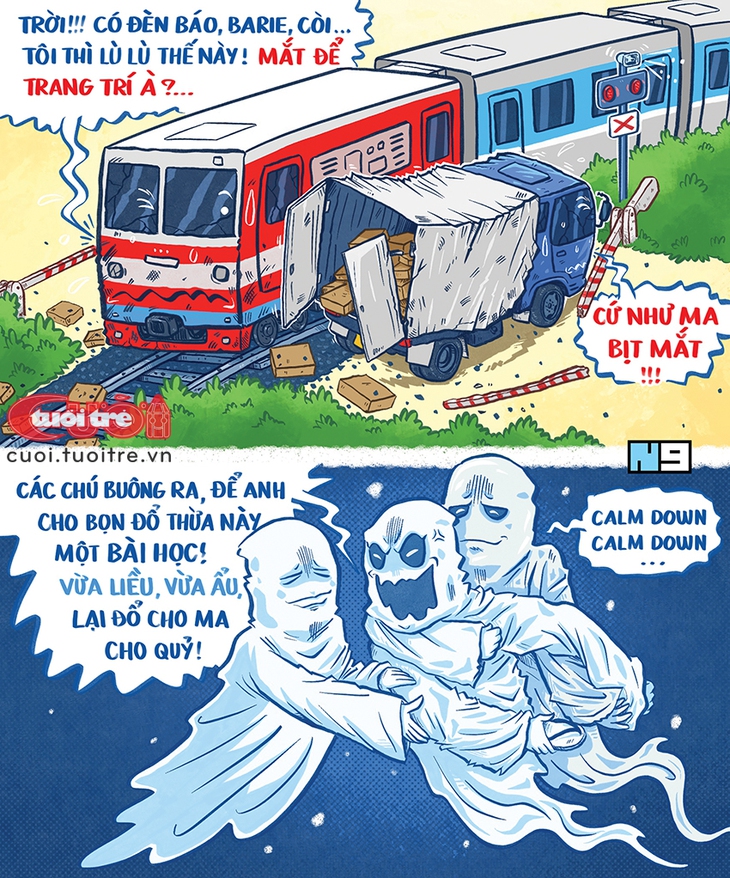 Nỗi oan 'ma che mắt' ở gác chắn tàu - Ảnh 1.
