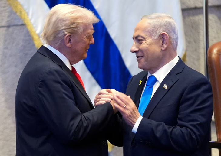Ông Trump ca ngợi ông Netanyahu là 'thủ tướng chiến binh' sau lệnh ngừng bắn Israel - Hezbollah - Ảnh 1.