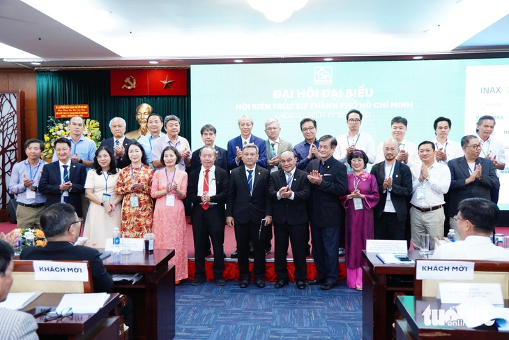 KTS Lưu Hướng Dương làm Chủ tịch Hội Kiến trúc sư TP.HCM khóa I, nhiệm kỳ 2026 - 2031 - Ảnh 1.