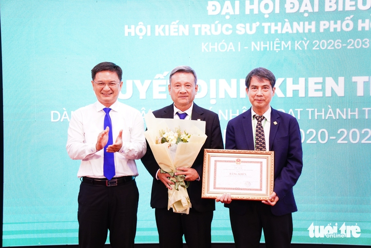 KTS Lưu Hướng Dương làm Chủ tịch Hội Kiến trúc sư TP.HCM khóa I, nhiệm kỳ 2026 - 2031 - Ảnh 3.