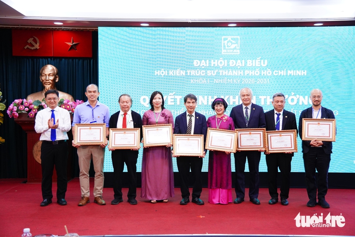 KTS Lưu Hướng Dương làm Chủ tịch Hội Kiến trúc sư TP.HCM khóa I, nhiệm kỳ 2026 - 2031 - Ảnh 4.