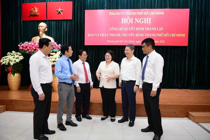 Ông Lê Văn Minh làm Tổng giám đốc Cơ quan Báo và Phát thanh, Truyền hình TP.HCM - Ảnh 4.