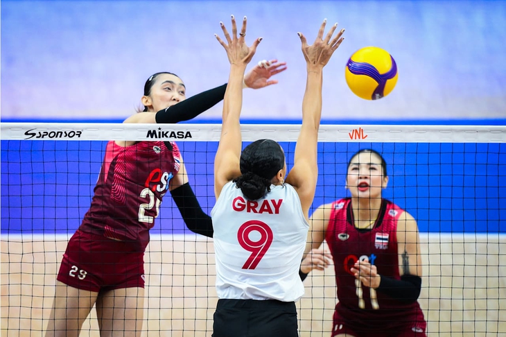 Thái Lan, Nhật Bản cùng lúc gây sốc làng bóng chuyền - Ảnh 1.