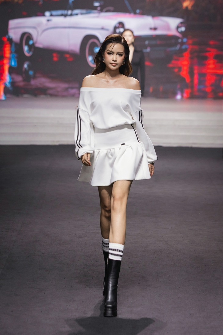17 hoa hậu, á hậu đổ bộ show diễn của Đỗ Mạnh Cường - Ảnh 12.