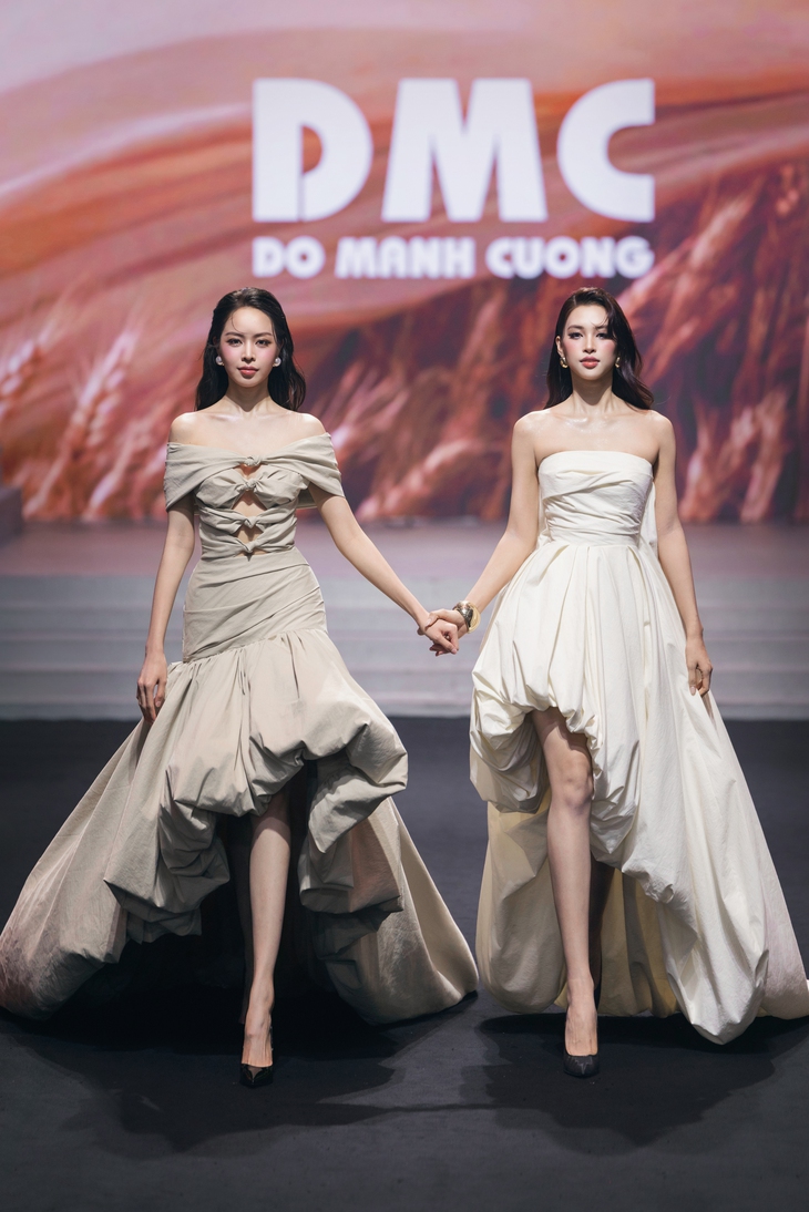 17 hoa hậu, á hậu đổ bộ show diễn của Đỗ Mạnh Cường - Ảnh 5. 17 hoa hậu, á hậu đổ bộ show diễn của Đỗ Mạnh Cường - Ảnh 5.