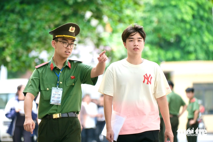 Những thí sinh đầu tiên trúng tuyển vào các trường Công an nhân dân - Ảnh 1.