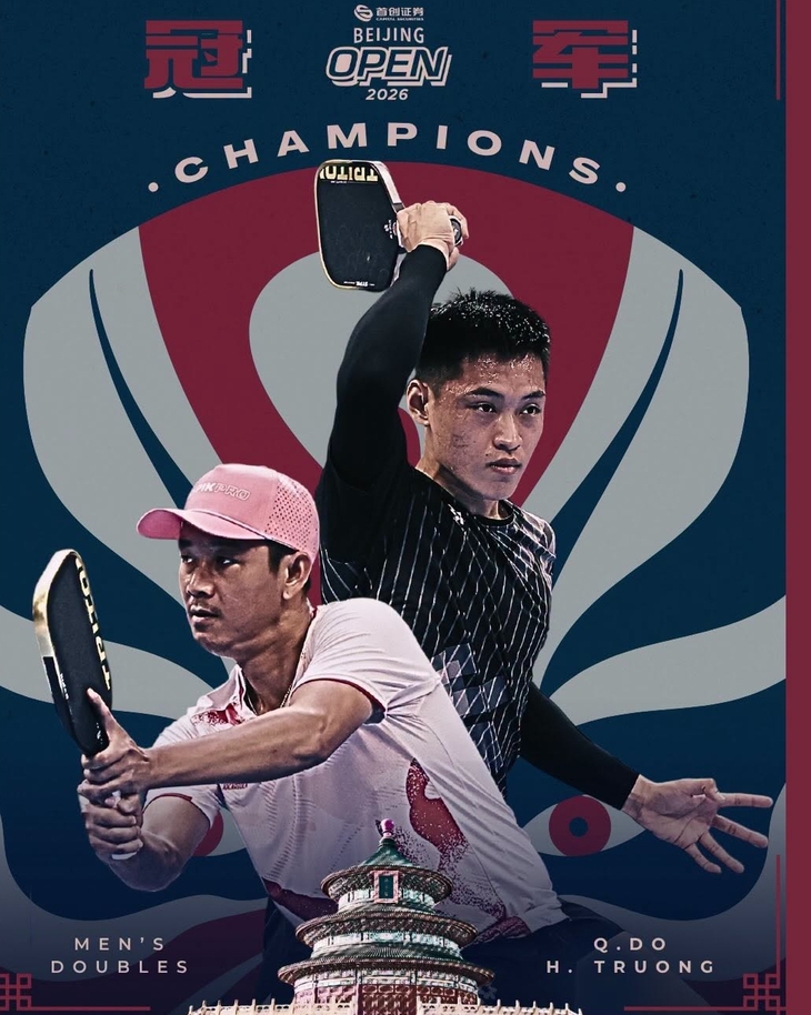 Minh Quân - Vinh Hiển gỡ lại thể diện pickleball Việt Nam - Ảnh 1.