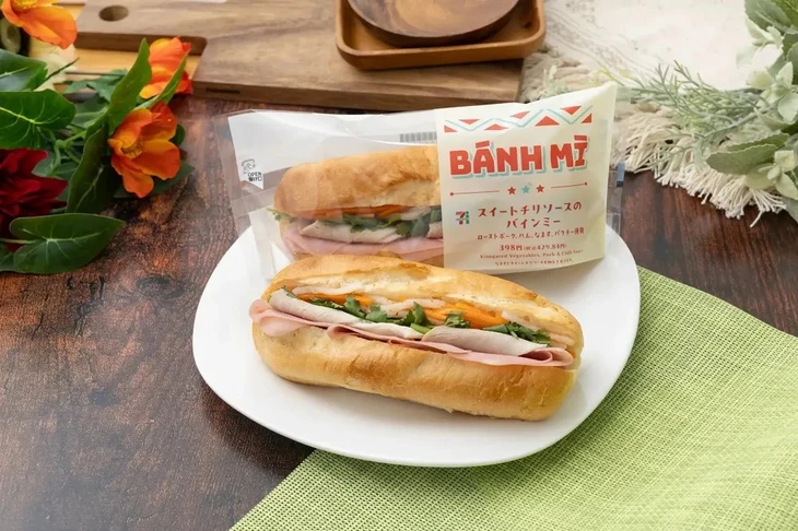 Bánh mì Việt chinh phục chuỗi cửa hàng tiện lợi 7-Eleven, sắp được mở bán tại Nhật - Ảnh 1.