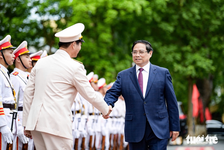 Tổng Bí thư, Chủ tịch nước Tô Lâm và nhiều Ủy viên Bộ Chính trị dự kỷ niệm 80 năm thành lập trường đào tạo công an đầu tiên - Ảnh 5.