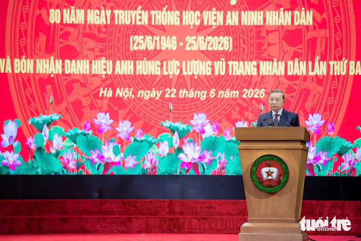 Tổng Bí thư, Chủ tịch nước Tô Lâm: Hoàn thiện học thuyết bảo vệ an ninh quốc gia Việt Nam vào năm 2035 - Ảnh 1.