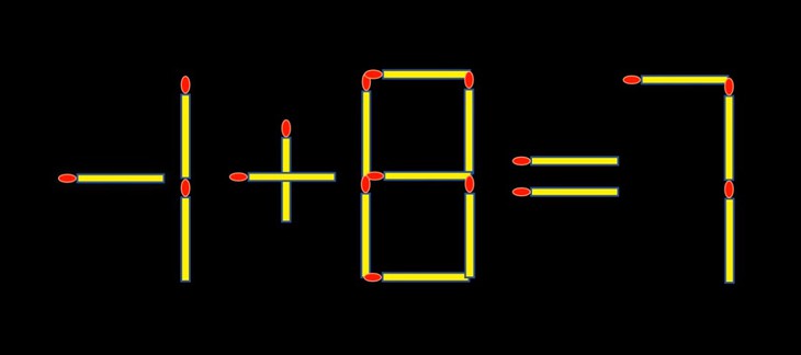 Thử tài IQ: Di chuyển một que diêm để 5+6=12 thành phép tính đúng - Ảnh 1.
