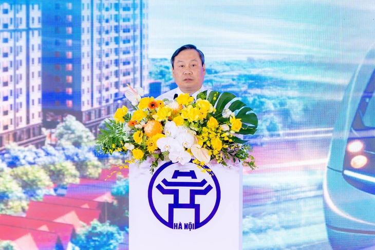 Thủ tướng dự lễ khởi công cùng lúc 5 dự án metro 1,3 triệu tỉ đồng tại Hà Nội - Ảnh 3.