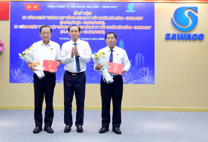 21 năm thành lập Tổng công ty cấp nước Sài Gòn, đô thị đầu tiên 100% dân có nước sạch - Ảnh 3.