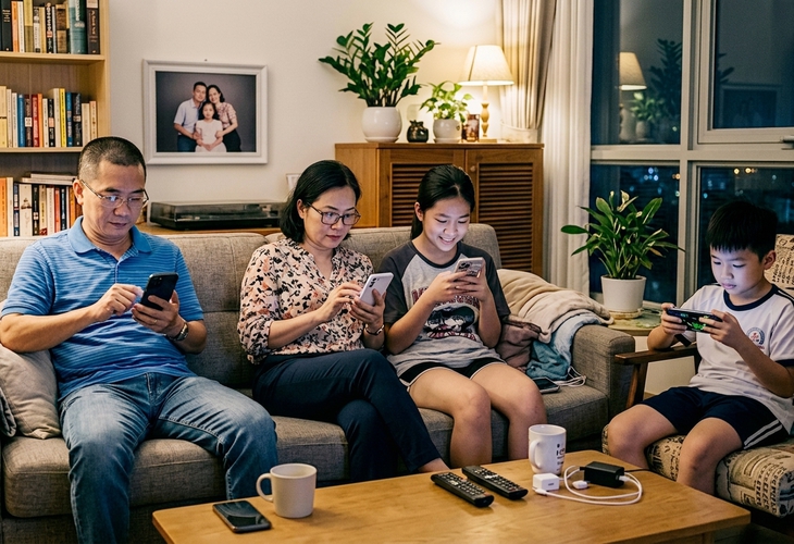 Không thể giao trẻ em cho mạng xã hội: Cần tấm gương sử dụng công nghệ lành mạnh - Ảnh 2.