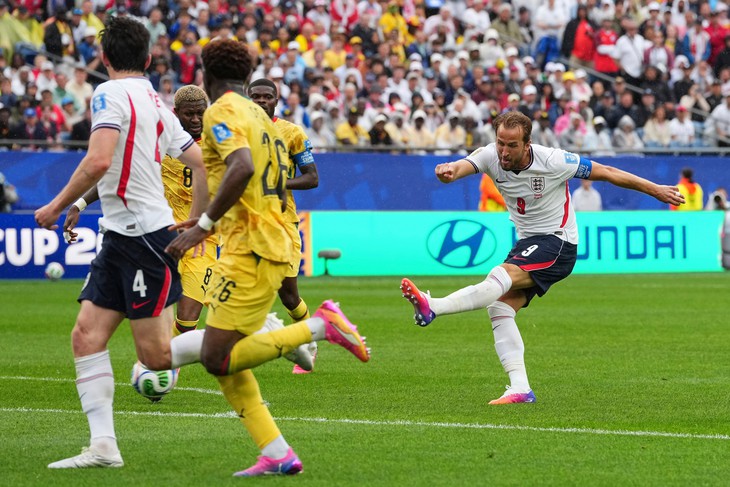 Harry Kane cùng tuyển Anh bất lực, bị Ghana cầm hòa bất ngờ - Ảnh 1.