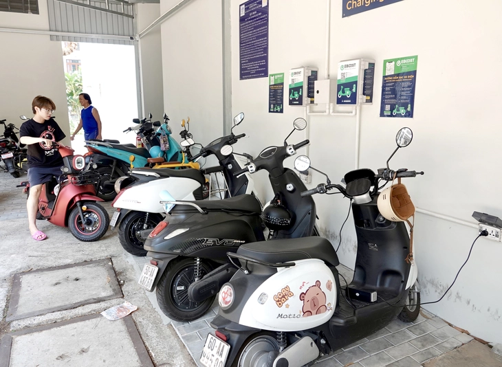 Chung cư phải có khu riêng cho xe điện - Ảnh 1.