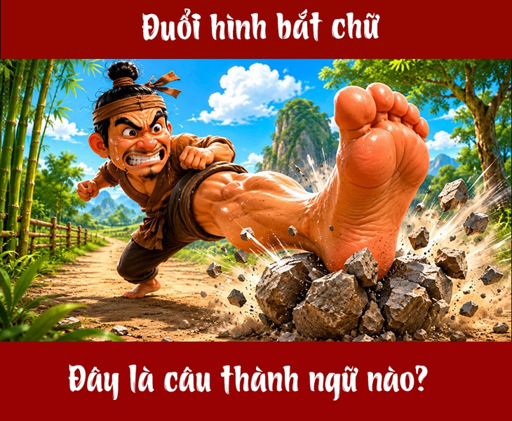 Thành ngữ quen thuộc này là gì? (P98) - Ảnh 1.