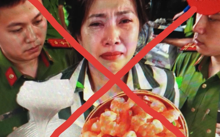 Đã xác định được người phát tán tin giả về tôm khô làm từ cao su non - Ảnh 2.