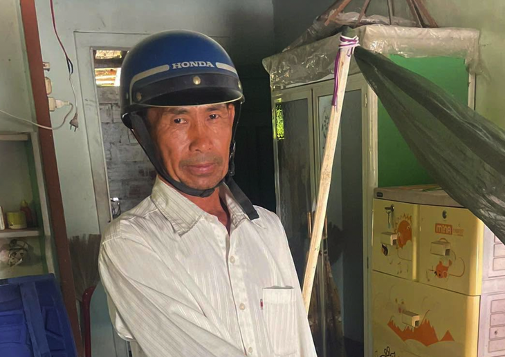 Bắt nghi phạm chặng đường cướp tiền của cụ ông bán vé số - Ảnh 1.