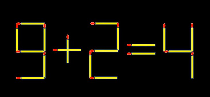 Thử tài IQ: Di chuyển một que diêm để 12+1=8 thành phép tính đúng - Ảnh 3.