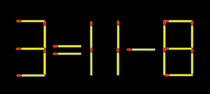 Thử tài IQ: Di chuyển một que diêm để 13-9=6 thành phép tính đúng - Ảnh 1.