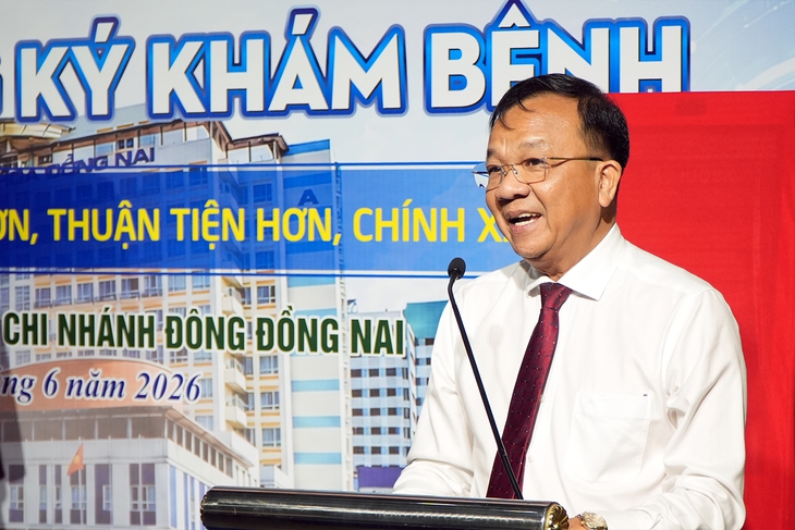 Bệnh viện đầu tiên ở Đồng Nai áp dụng hệ thống nhận diện sinh trắc học - Ảnh 2.