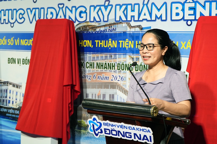 Bệnh viện đầu tiên ở Đồng Nai áp dụng hệ thống nhận diện sinh trắc học - Ảnh 3.