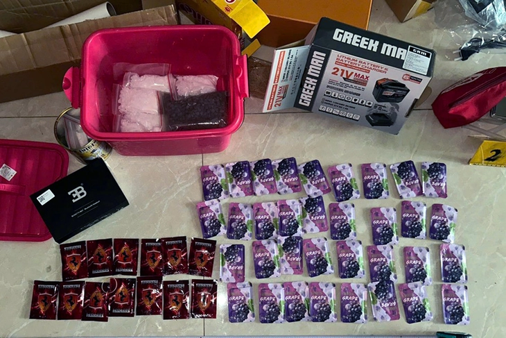 Đồng Nai phá án ma túy lớn, thu giữ lượng lớn ketamine và thuốc lắc - Ảnh 3.
