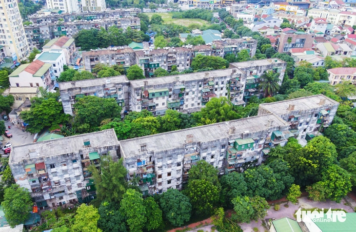 Nghệ An hỗ trợ tạm cư dân ở chung cư gần 50 năm xuống cấp - Ảnh 3.
