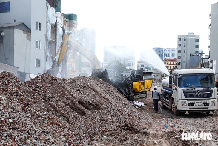 Chuyên gia: 'Hà Nội muốn nâng tỉ lệ tái chế rác thải xây dựng phải tạo ra thị trường' - Ảnh 3.
