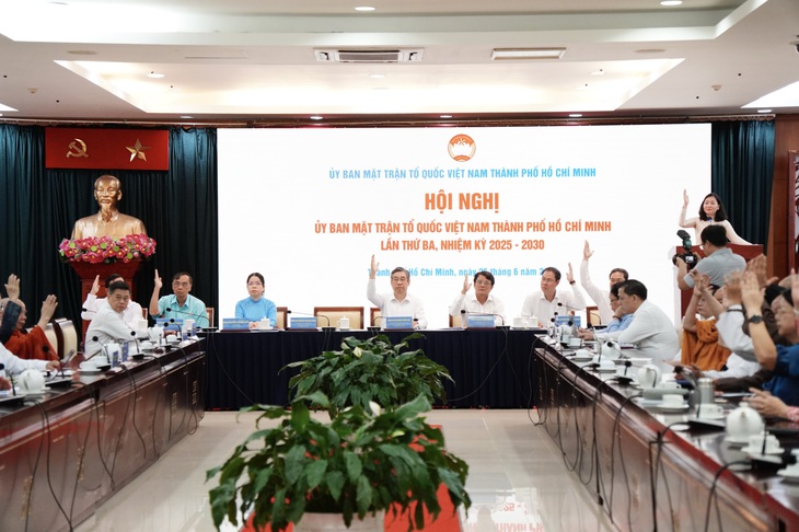 Ủy ban Mặt trận Tổ quốc Việt Nam TP.HCM hiệp thương bổ sung Phó chủ tịch và tổ chức thành viên - Ảnh 1.