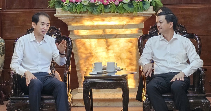 Đại sứ Hà Vĩ: 'Nông sản đạt tiêu chuẩn an toàn thì có bao nhiêu Trung Quốc nhập bấy nhiêu' - Ảnh 1.