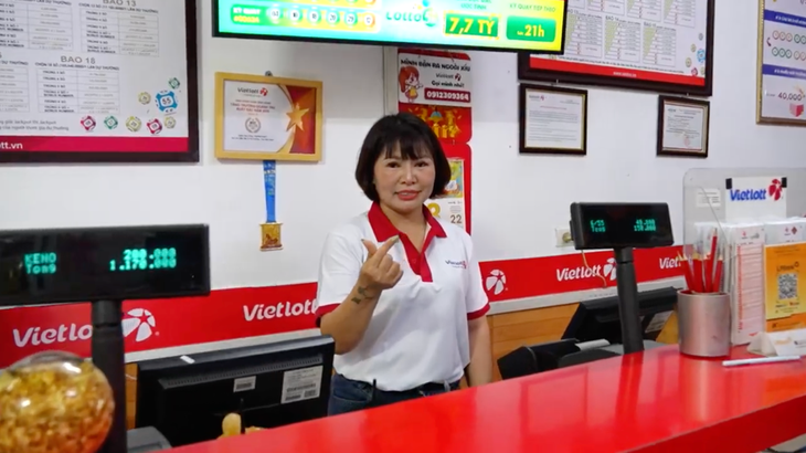 Chủ điểm tại Bắc Ninh: Vietlott ra mắt xổ số Lotto 5/35 giúp điểm bán có nhiều người chơi hơn - Ảnh 1.