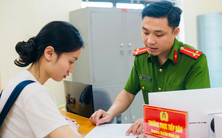 Bắt người làm giả thông báo chuyển tiền để chiếm đoạt tài sản   - Ảnh 2.
