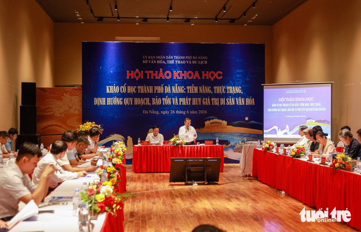 Đà Nẵng hướng đến tích hợp dữ liệu các di tích khảo cổ vào quy hoạch đô thị  - Ảnh 1.