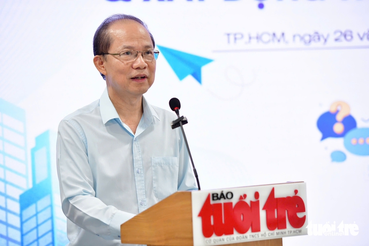 Báo Tuổi Trẻ tập huấn kỹ năng truyền thông cho cán bộ, giảng viên Trường đại học Bách khoa TP.HCM - Ảnh 3.