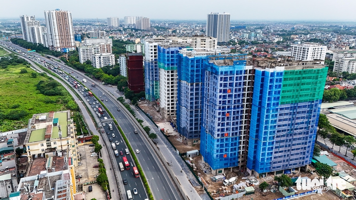 Hà Nội 'thay áo mới' khu nhà xây dở dang, để hoang tàn nhiều năm ở Pháp Vân - Tứ Hiệp - Ảnh 6.