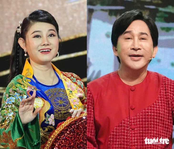 Kim Tử Long, Quế Trân hội ngộ trong chương trình cải lương tôn vinh gia đình - Ảnh 1.