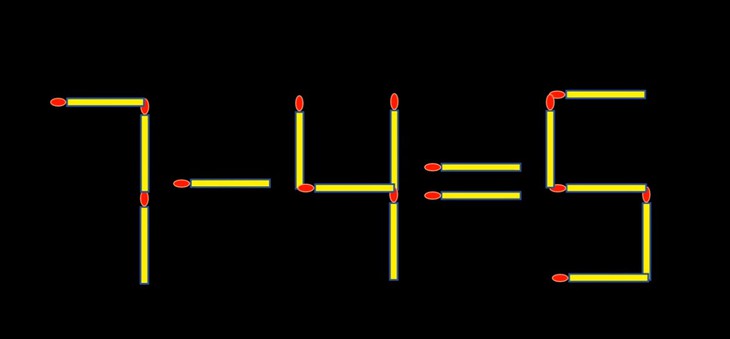 Thử tài IQ: Di chuyển một que diêm để 5+7=13 thành phép tính đúng - Ảnh 2.