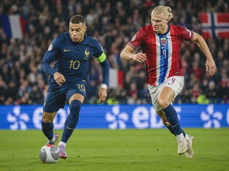 Mbappe đấu Haaland: những con số nói gì? - Ảnh 1.