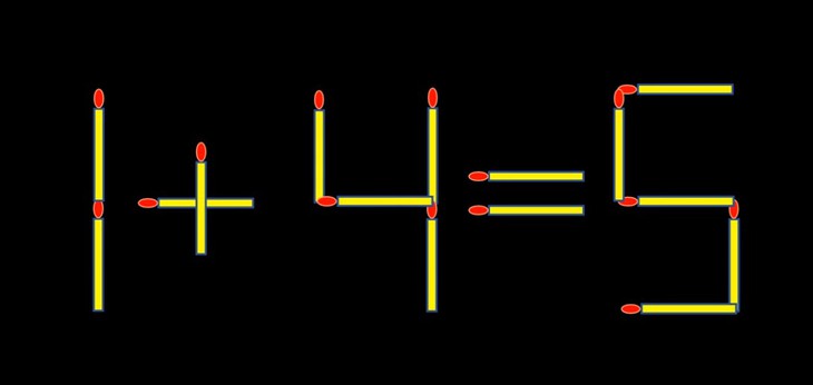 Thử tài IQ: Di chuyển một que diêm để 5+7=13 thành phép tính đúng - Ảnh 1.
