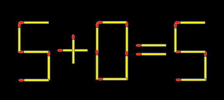 Thử tài IQ: Di chuyển một que diêm để 5+7=13 thành phép tính đúng - Ảnh 1.