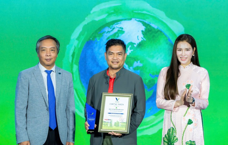 Vietjet hai năm được vinh danh trong Top Doanh nghiệp ESG Việt Nam Xanh - Ảnh 1.