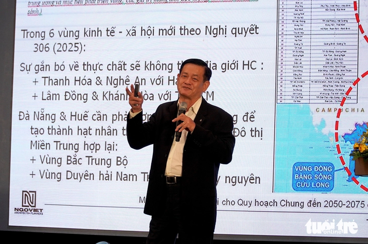 Đà Nẵng nên mạnh dạn chuyển các chức năng ít quan trọng về phía Tam Kỳ - Ảnh 1.