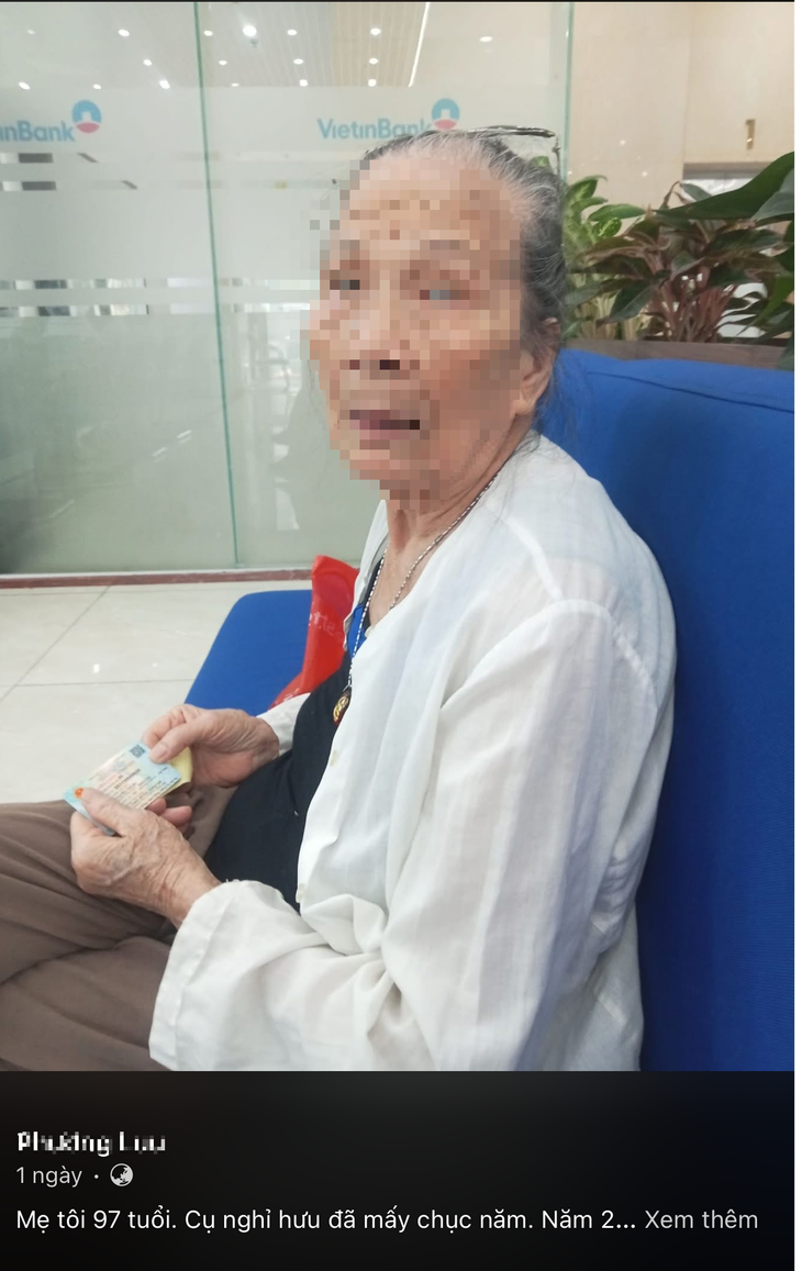 Thêm vụ cán bộ tiền khởi nghĩa 97 tuổi ở Hà Nội đi 3 lần mới được nhận lương, phường nói gì? - Ảnh 1.