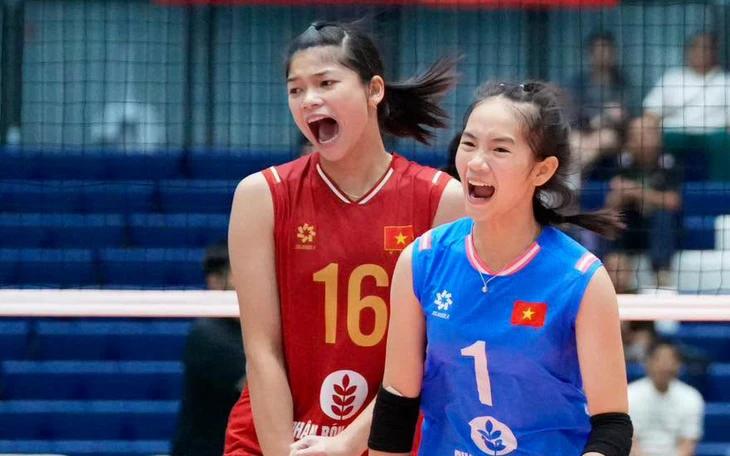 Bóng chuyền nữ Việt Nam về nhì tại Giải U18 Đông Nam Á - Ảnh 2.