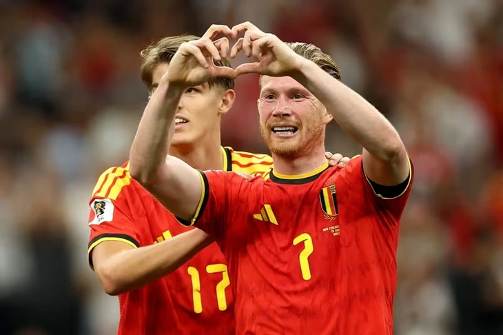 New Zealand - Bỉ (hiệp 2) 0-3: Kevin De Bruyne đặt dấu chấm hết cho New Zealand - Ảnh 1.