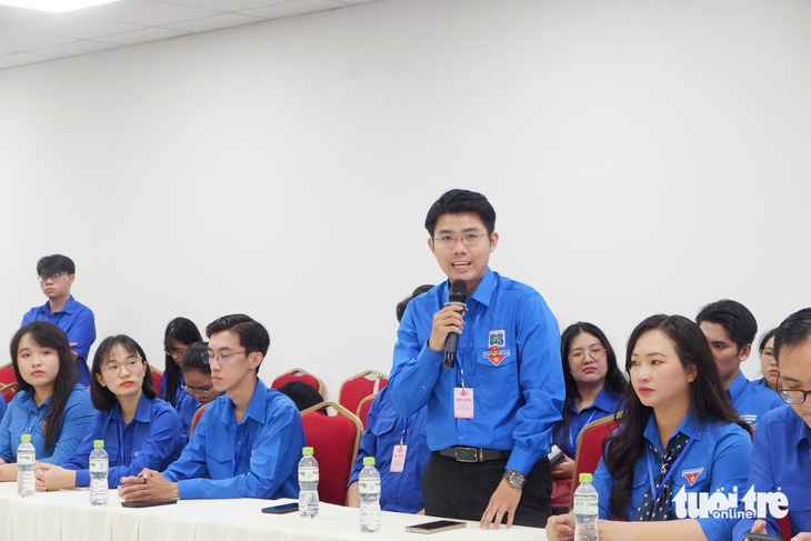 329 đại biểu Đại hội Thanh niên tiên tiến TP.HCM thảo luận sôi nổi tại các diễn đàn Không gian văn hóa Hồ Chí Minh - Ảnh 2.